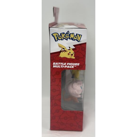 Pokemon Battle Ready 4-Figure Multi-Pack 4 Pikachu Charmander Jigglypuff Piplup - Picture 3 of 4